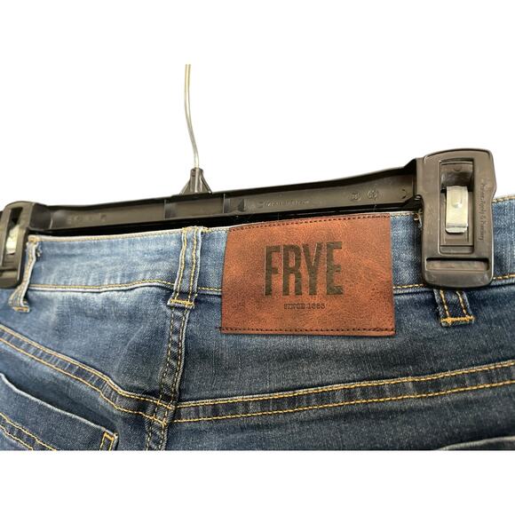 Frye Wide Leg Jeans Medium Wash Size 26 Great Condition - Picture 5 of 7